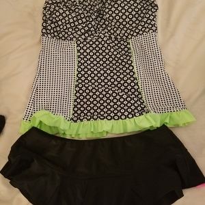 EUC Beautiful tankini suit